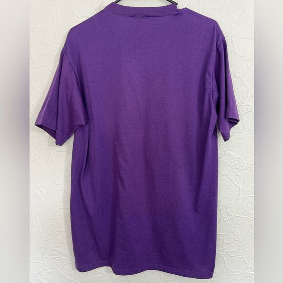 Vintage Mardi Gras New Orleans T-Shirt Festival Size Large 90’s Single Stitch - Picture 4 of 6